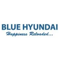 Blue Hyundai