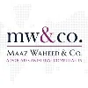 Maaz Waheed & Co. Maaz Waheed & Co.