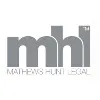 MATHEWS HUNT LEGAL MATHEWS HUNT LEGAL