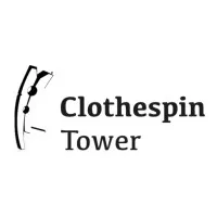 Clothespin Tower