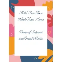 Full / Part Time Work From Home