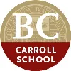 Boston College Carroll School of Management Boston College Carroll School of Management