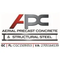Aerial Precast Concrete & Structural Steel