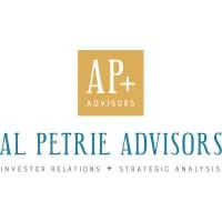 Al Petrie Advisors - Investor Relations & Strategic Analysis Al Petrie Advisors - Investor Relations & Strategic Analysis