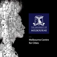 Melbourne Centre for Cities Melbourne Centre for Cities