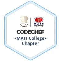 CodeChef MAIT Chapter
