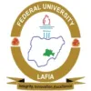 FEDERAL UNIVERSITY LAFIA (FULAFIA) FEDERAL UNIVERSITY LAFIA (FULAFIA)
