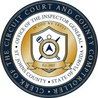 St. Johns County Clerk of the Circuit Court and County Comptroller St. Johns County Clerk of the Circuit Court and County Comptroller