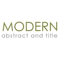 Modern Abstract and Title