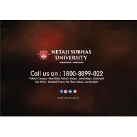 Netaji Subhas University Netaji Subhas University