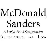 McDonald Sanders, P.C., Attorneys at Law McDonald Sanders, P.C., Attorneys at Law