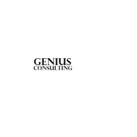 Genius Consulting Genius Consulting