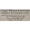 Craig J. Billinson & Associates Craig J. Billinson & Associates