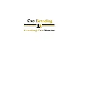CXO Branding