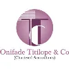 Onifade Titilope Chartered Accountants