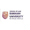 School of Law, Ramaiah University of Applied Sciences, Bengaluru School of Law, Ramaiah University of Applied Sciences, Bengaluru