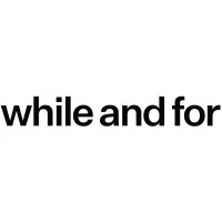 while and for