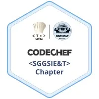 CodeChef SGGSIE&T Chapter