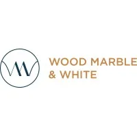 Wood Marble & White