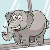 The Elephant in the Window The Elephant in the Window