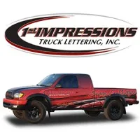 1st Impressions Truck Lettering