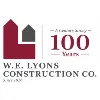 W. E. Lyons Construction Co. W. E. Lyons Construction Co.