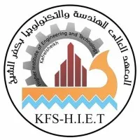 Higher Institute of Engineering and Technology - Kafr ELsheikh Higher Institute of Engineering and Technology - Kafr ELsheikh