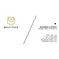 MILLY PACK FZE