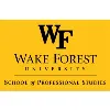 Wake Forest University - School of Professional Studies Wake Forest University - School of Professional Studies
