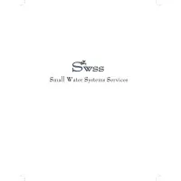 Small Water Systems Services, LLC