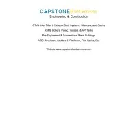 Capstone Field Services Capstone Field Services