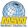 MSW MACHINERY SOLUTIONS MSW MACHINERY SOLUTIONS