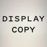 Display Copy