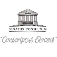 SENATUS CONSULTUM "Conscriptus Electus"​