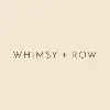 Whimsy and Row Whimsy and Row