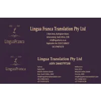 Lingua Franca Translation Lingua Franca Translation