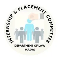 Internship and Placement Committee, Department of Law, MAIMS