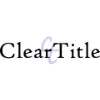 Clear Title Clear Title