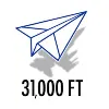 31,000 FT 31,000 FT