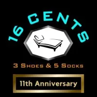 16 Cents, 3 Shoes & 5 Socks