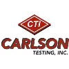 CARLSON TESTING, INC. CARLSON TESTING, INC.