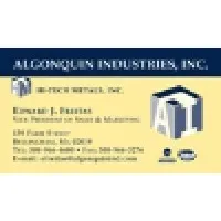 Algonquin Industries Inc. / Hi-tech Metals Inc.