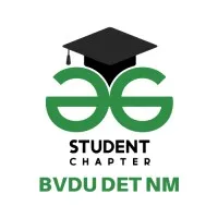 Geeks for Geeks Student Chapter BVDU DET NM Geeks for Geeks Student Chapter BVDU DET NM