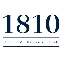1810 Title and Escrow LLC