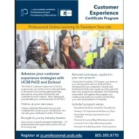 Customer Experience Program at UC Santa Barbara PaCE