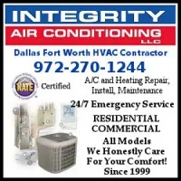 Integrity Air Conditioning: Dallas A/C and Heating Repair, Install, Service | Dallas HVAC