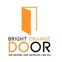 Bright Orange Door