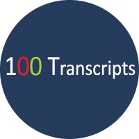 100 Transcripts LLP 100 Transcripts LLP