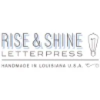 Rise and Shine Letterpress Rise and Shine Letterpress