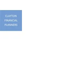 Clayton Financial Planners